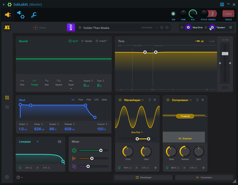 Future Audio Workshop SubLab XL